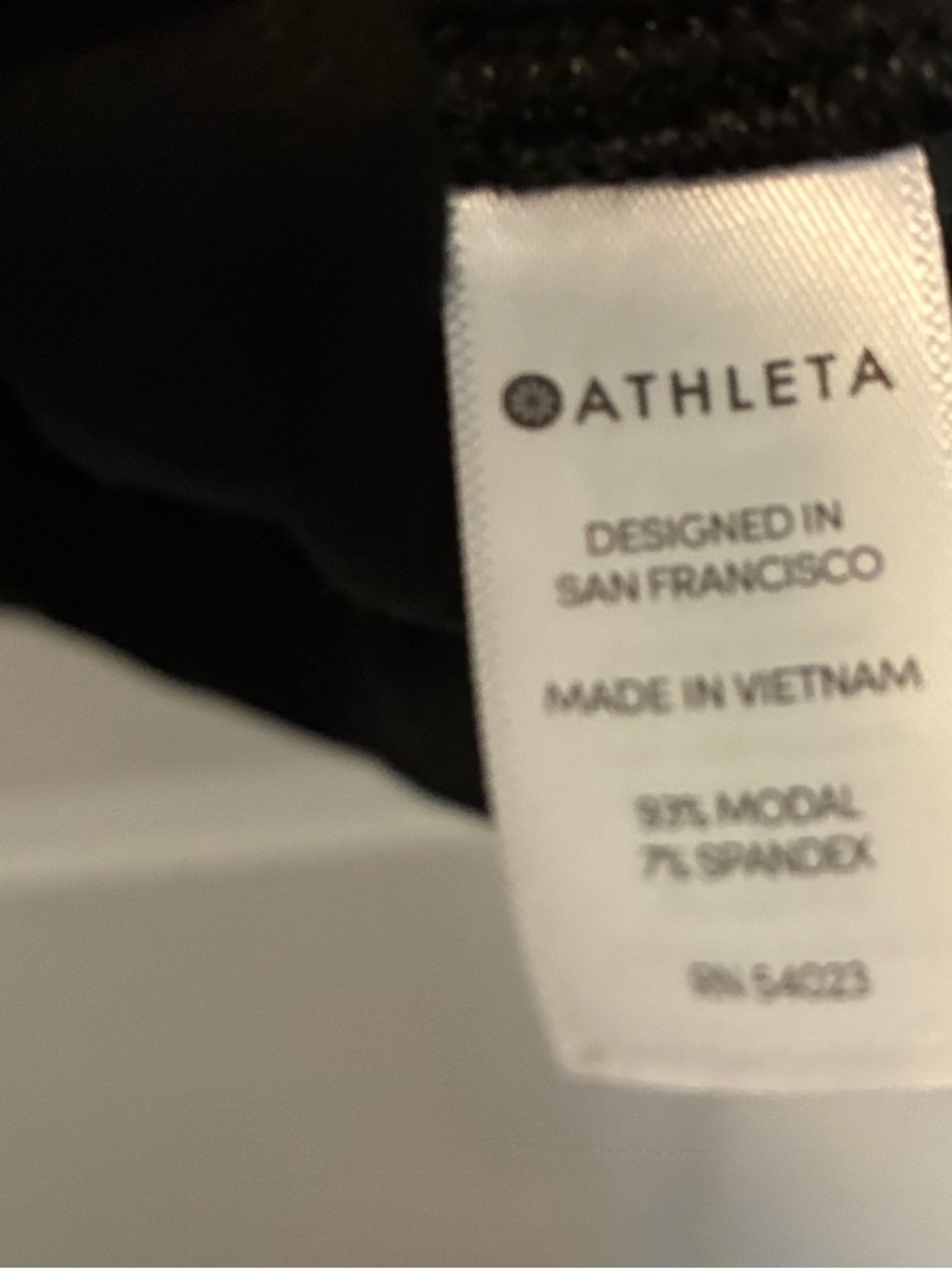 Athleta Black Sleeveless Midi Dress - Picture 5 of 6